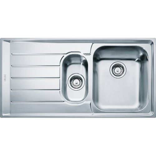 Evier Poser Franke Neptun Bac Inox Avec Gouttoir Et Plage Mm