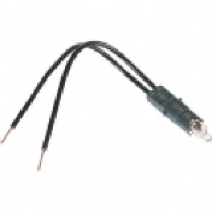 Ampoule orange – interrupteur va et vient à voyant saillie – Legrand