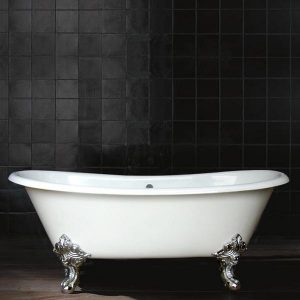 Baignoire ancienne en fonte BRADFORD Blanche