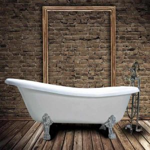 Baignoire ancienne en fonte LIVINGSTON Blanche