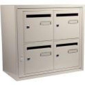 Bloc boîte aux lettres collective intérieur – B4 en applique -…