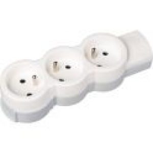 Bloc multiprise 3 x 2P+T sans cordon – Legrand