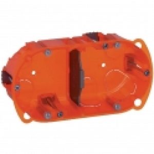 Boîte d&rsquo;encastrement Batibox multimatériaux 2 postes – Legrand