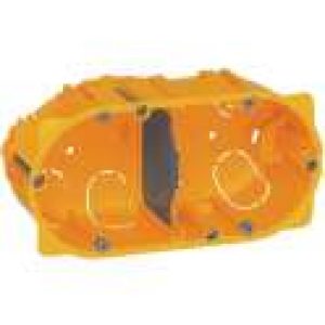 Boîte d&rsquo;encastrement cloison sèche – 2 postes – Batibox – Legrand