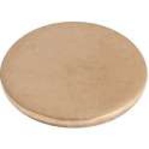 Bouchon laiton rond à visser mâle – Vendu par 10 – Sélection Cazabox