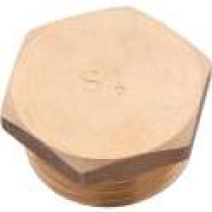 Bouchon laiton à visser mâle – Sobime
