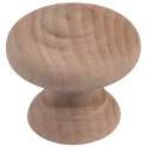 Bouton hêtre brut Rustique – Cadap