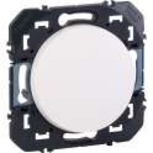 Bouton poussoir blanc composable – Dooxie – Legrand