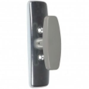 Cache crémone bouton en plastique gris – Type map 9 – MAP industries