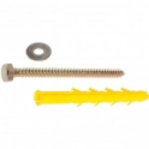 Cheville à expansion jaune – Ø 12 mm – Boîte de 25 pièces – ING Fixation