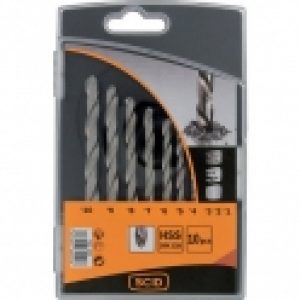 Coffret de 10 forets métaux HSS din 338 – SCID