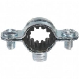 Collier isophonique zingué blanc simple – Tube Ø 52 mm – Vendu…