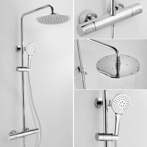 Colonne de douche thermostatique MANDA, avec  technologie KeepCool®