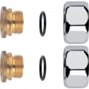 Écrou chromé – Grohtherm 1000 / 2000 / 3000 – Lot de 2 pièces – Grohe