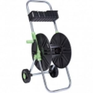 Dévidoir ABS de tuyau sur roues avec clayette – Cap Vert