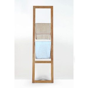 Echelle porte-serviette en teck massif SCALA