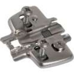 Embase à visser pour ferrure d’angle et montant central -…