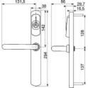 Ensemble béquille sur plaque Aries Iseo Argo – Électronique – Iséo
