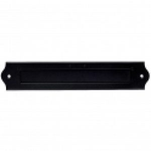 Entrée de boîte aux lettres noire – France – Brionne