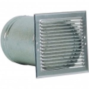 Entrée/sortie d’air murale – diamètre 160 mm – Atlantic