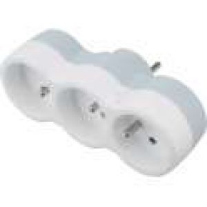 Fiche multiprises 3 sorties frontales – Legrand