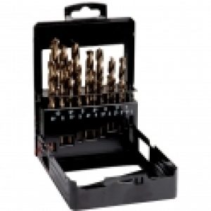 Foret à métaux au cobalt série courte – Coffret de 19 pièces – Riss