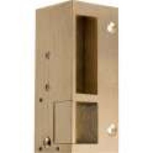 Gâche électrique bronze pour serrure verticale BEUGNOT – DOM