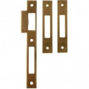 Gâche plate – Pêne dormant 1/2 tour – Serrure Trilogia – Vendu par 3 – DOM