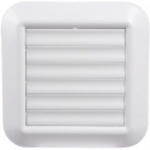 Grille carrée – pour façade couleur blanche – Nicoll