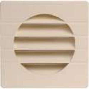 Grille carrée spéciale façade – pour tube PVC – Nicoll