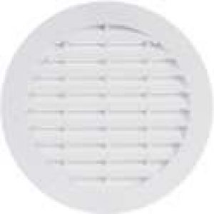 Grille d&rsquo;aération ronde – Avec moustiquaire – Girpi