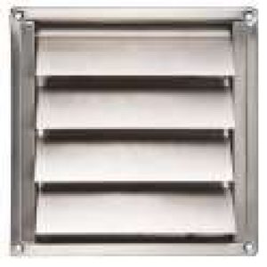 Grille inox en applique pour hotte – Renson