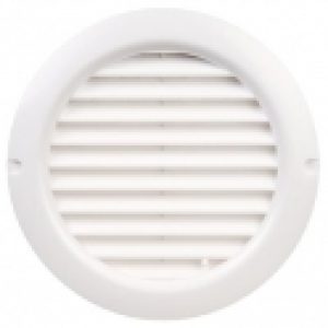 Grille ronde réglable – Ø 100 et 150 mm – Renson