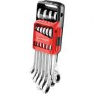 Jeu de 10 clés mixtes à cliquet en étui portatif – Facom