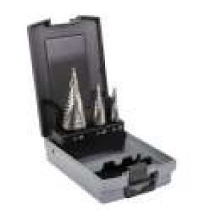 Jeu de 3 forets étagés Kwik Stepper™ en coffret métal – Greenlee