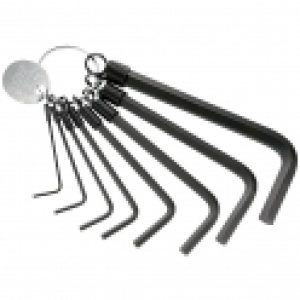 Jeu de 8 clés allen courtes – Sur anneau – Facom