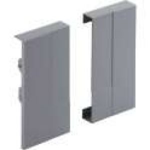 Jonction de face aluminium Advanced – La paire – Hettich