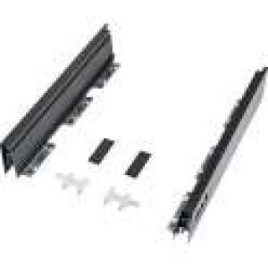 Kit de côtés de tiroir anthracite ATIRA – La paire – Hettich