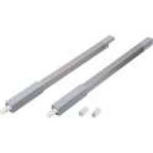 Kit de tringle longitudinale argent ATIRA – La paire – Hettich