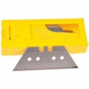 Lame de couteau réversible – Petit trapèze – Étui plastique 10 pièces – Stanley