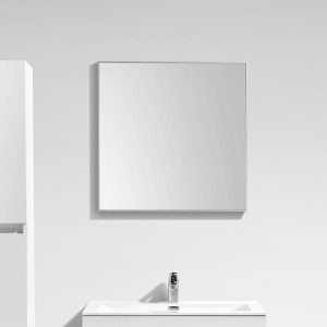 Miroir SIENA largeur 70 cm avec cadre aluminium design