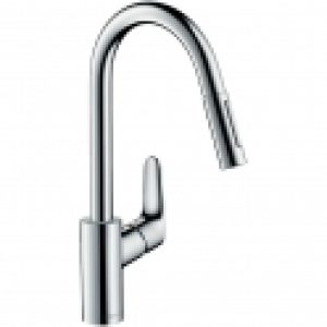 Mitigeur évier avec douchette extractible – Focus. – Hansgrohe