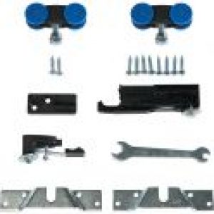 Paire de garnitures SAF de chant 120 kg avec amortisseur ferme-porte – Mantion