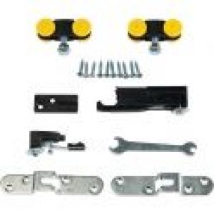 Paire de garnitures SAF encastrée 80 kg avec amortisseur ferme-porte – Mantion