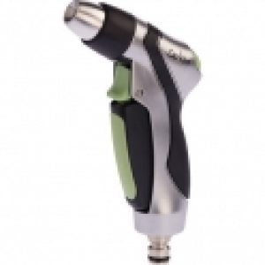 Pistolet d’arrosage à jet progressif aluminium et bi-matière – Cap Vert
