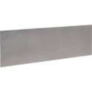 Plinthe de bas de porte Plate Inox satiné – Duval