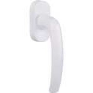 Poignée de fenêtre blanche pour oscillo-battant – ATLANTA – Hoppe et cie