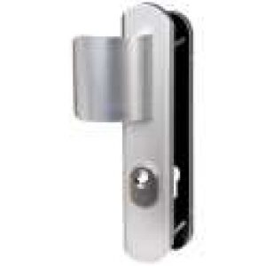 Poignée de porte palière argent – Clé I – Secumax up – Vachette