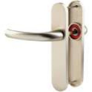 Poignée de porte sur plaque champagne – Tokyo – Hoppe et cie