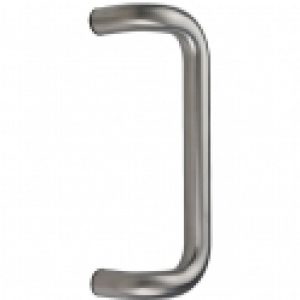 Poignée de tirage coudée inox mate – Ø 32 x 332 mm – STG 23 – Normbau